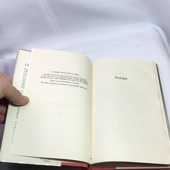 Childhood's End by Arthur C. Clarke Book Club Edition Hardcover BCE 1953 - Picture 8 of 9